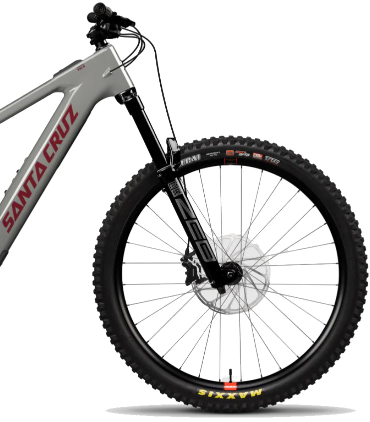 Santa Cruz Vala MX C 70 Electric Mountain Bike 2025 - Gloss Grey - Image 3