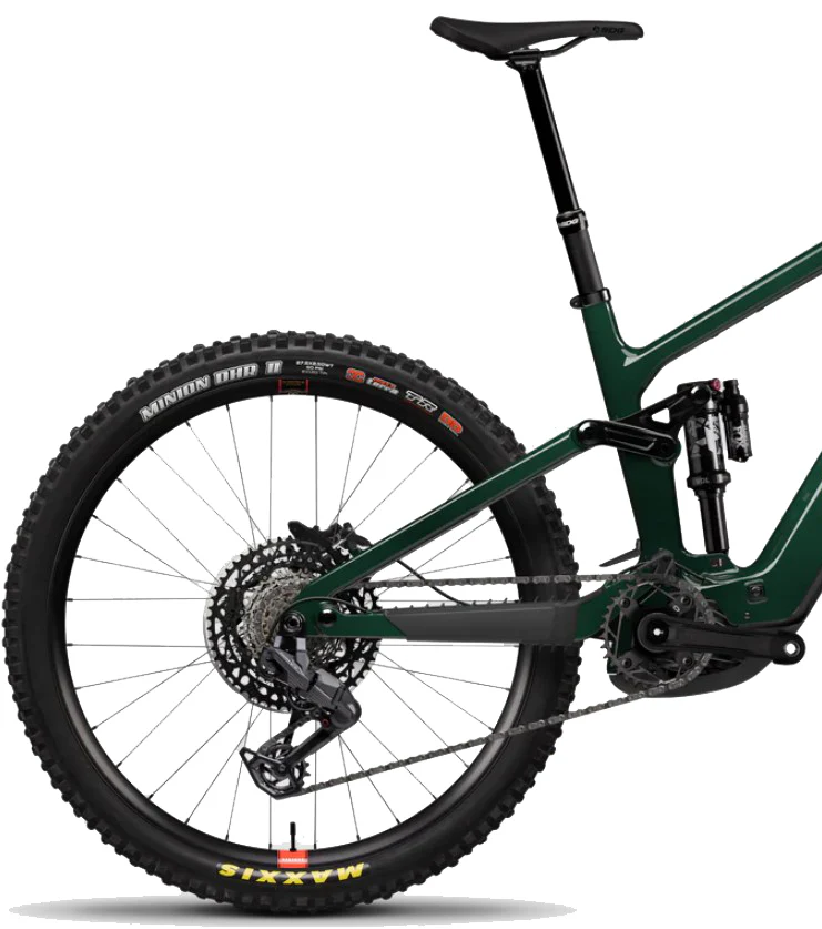 Santa Cruz Vala MX C 70 Electric Mountain Bike 2025 - Midnight Green - Image 2
