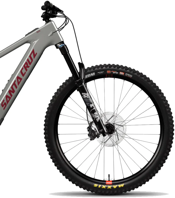 Santa Cruz Vala MX C 90 Electric Mountain Bike 2025 - Gloss Grey - Image 3