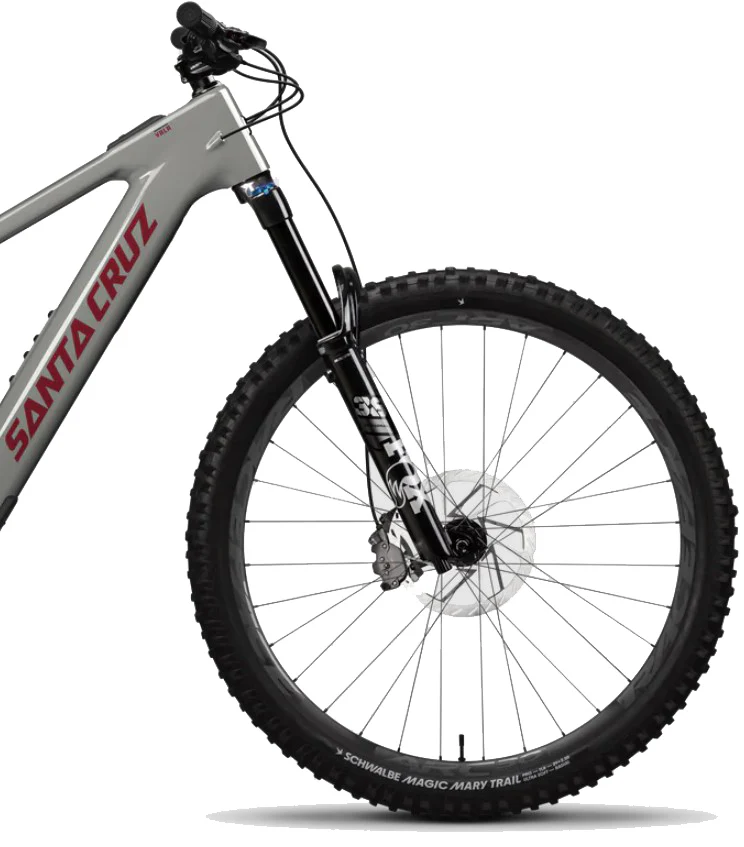 Santa Cruz Vala MX C S Electric Mountain Bike 2025 - Gloss Grey - Image 3