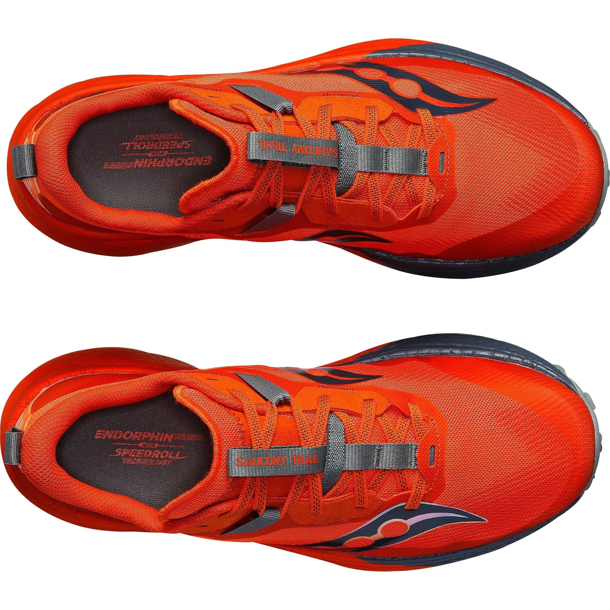 Saucony Endorphin Edge Mens Trail Running Shoes - Red - Image 3