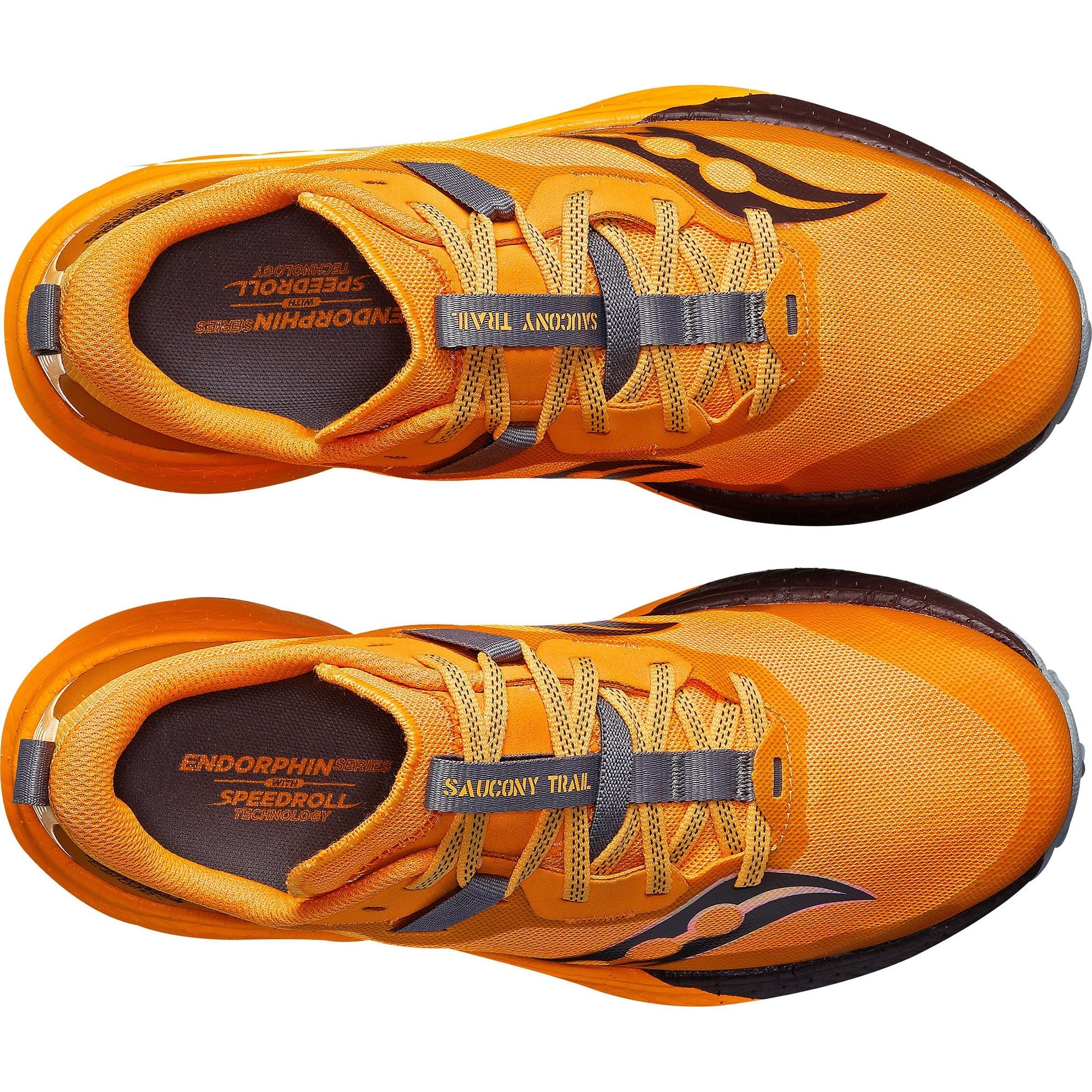 Saucony Endorphin Edge Womens Trail Running Shoes - Orange - Image 3