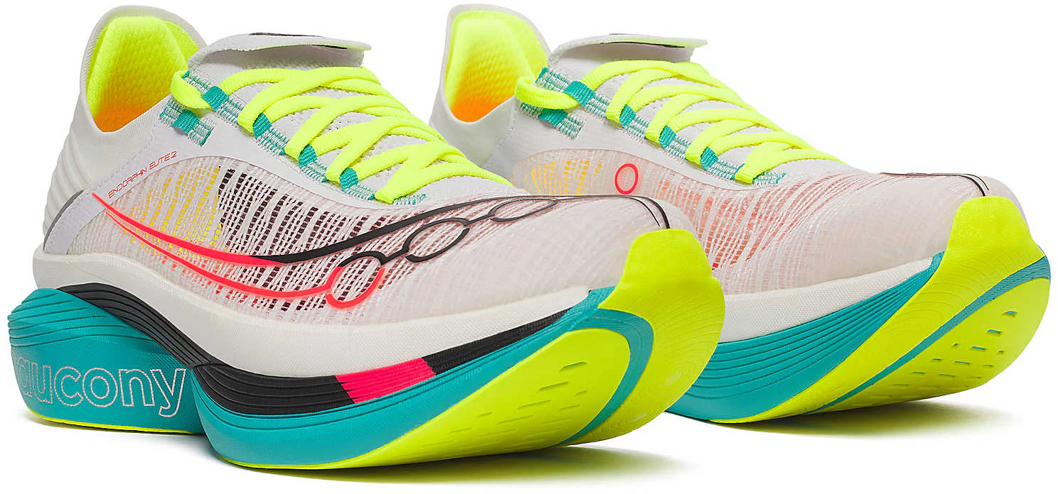 Saucony Endorphin Elite 2 Running Shoes - White - Image 6