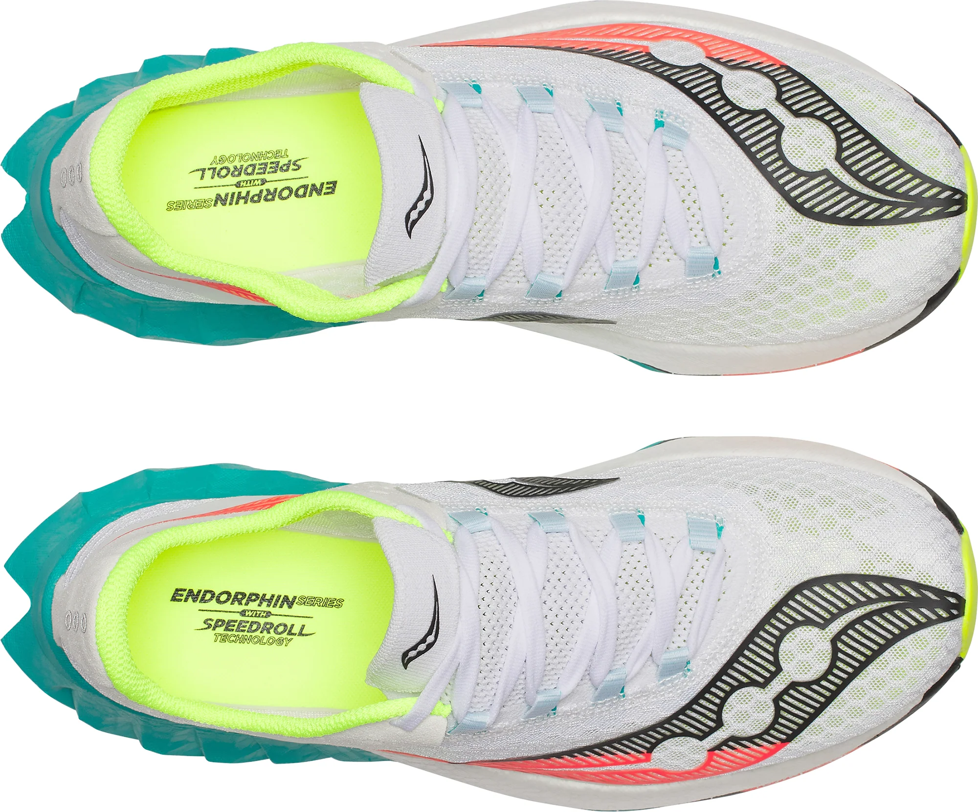 Saucony Endorphin Pro 4 Mens Running Shoes - White - Image 4