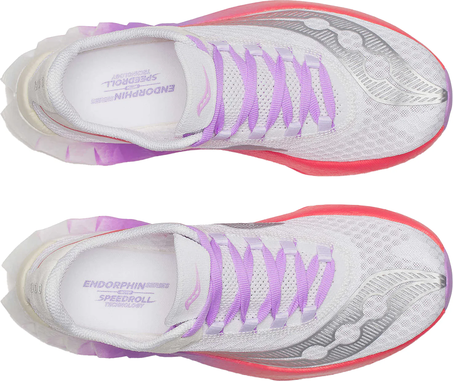 Saucony Endorphin Pro 4 Womens Running Shoes - White - Image 4