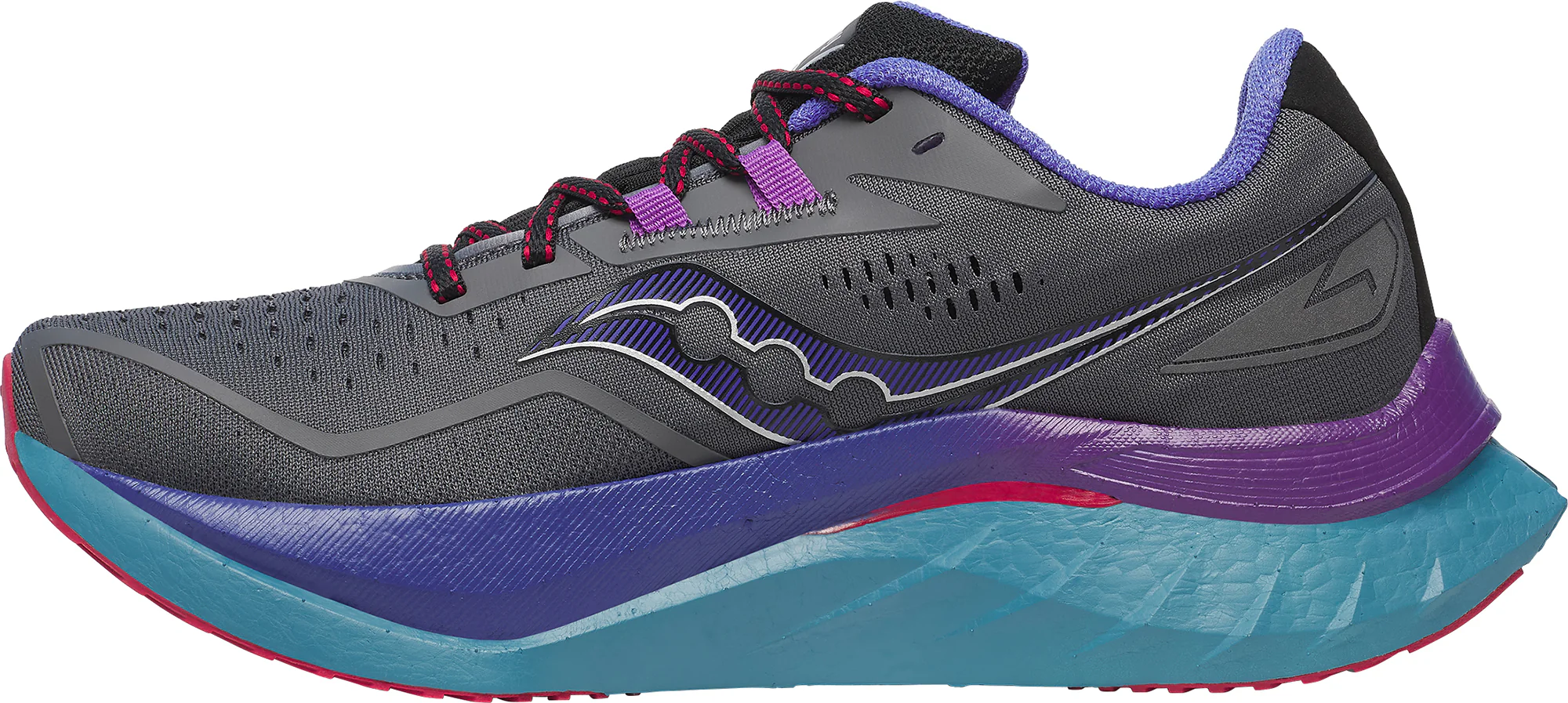 Saucony Endorphin Speed 4 Womens Running Shoes - Grey - Image 3