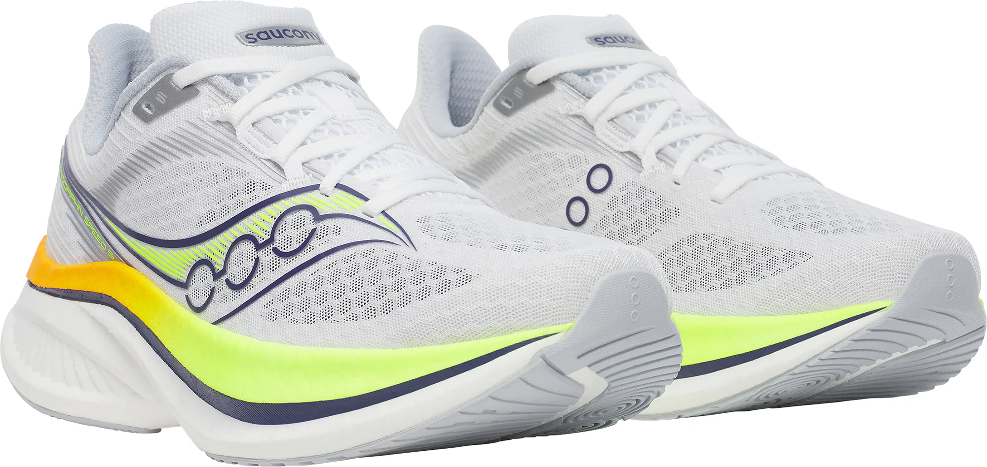 Saucony Endorphin Speed 5 Mens Running Shoes - White - Image 6