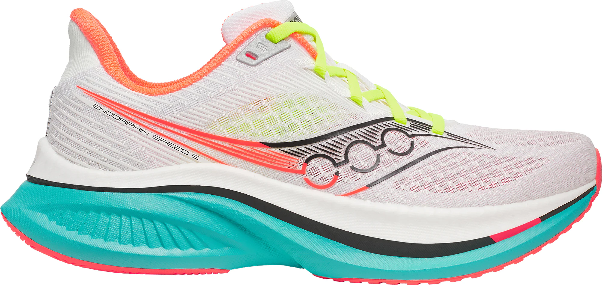 Saucony Endorphin Speed 5 Mens Running Shoes - White