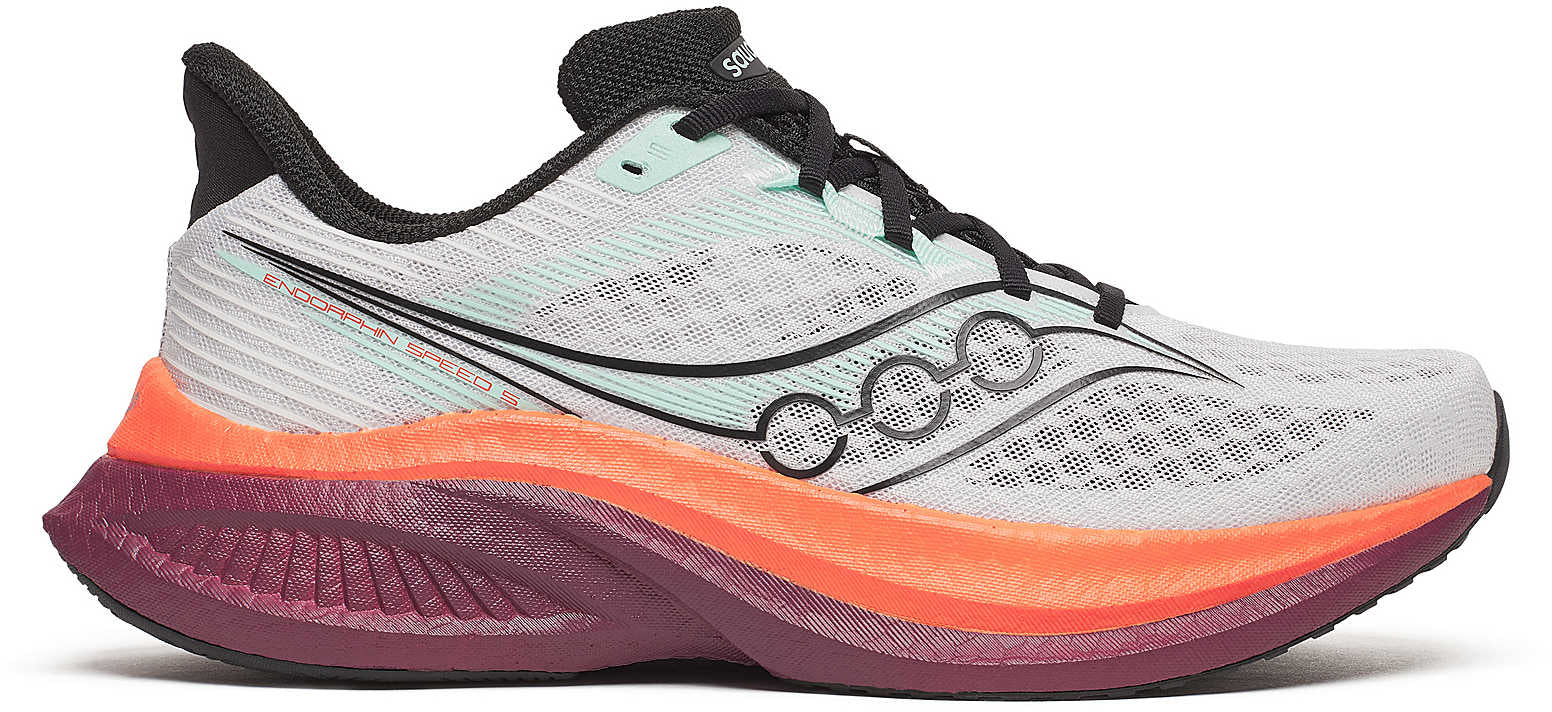 Saucony Endorphin Speed 5 Mens Running Shoes - White