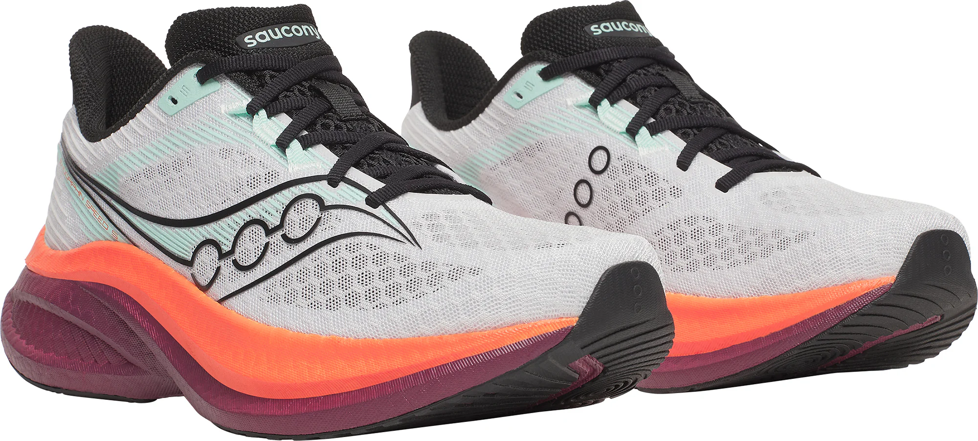 Saucony Endorphin Speed 5 Mens Running Shoes - White - Image 6