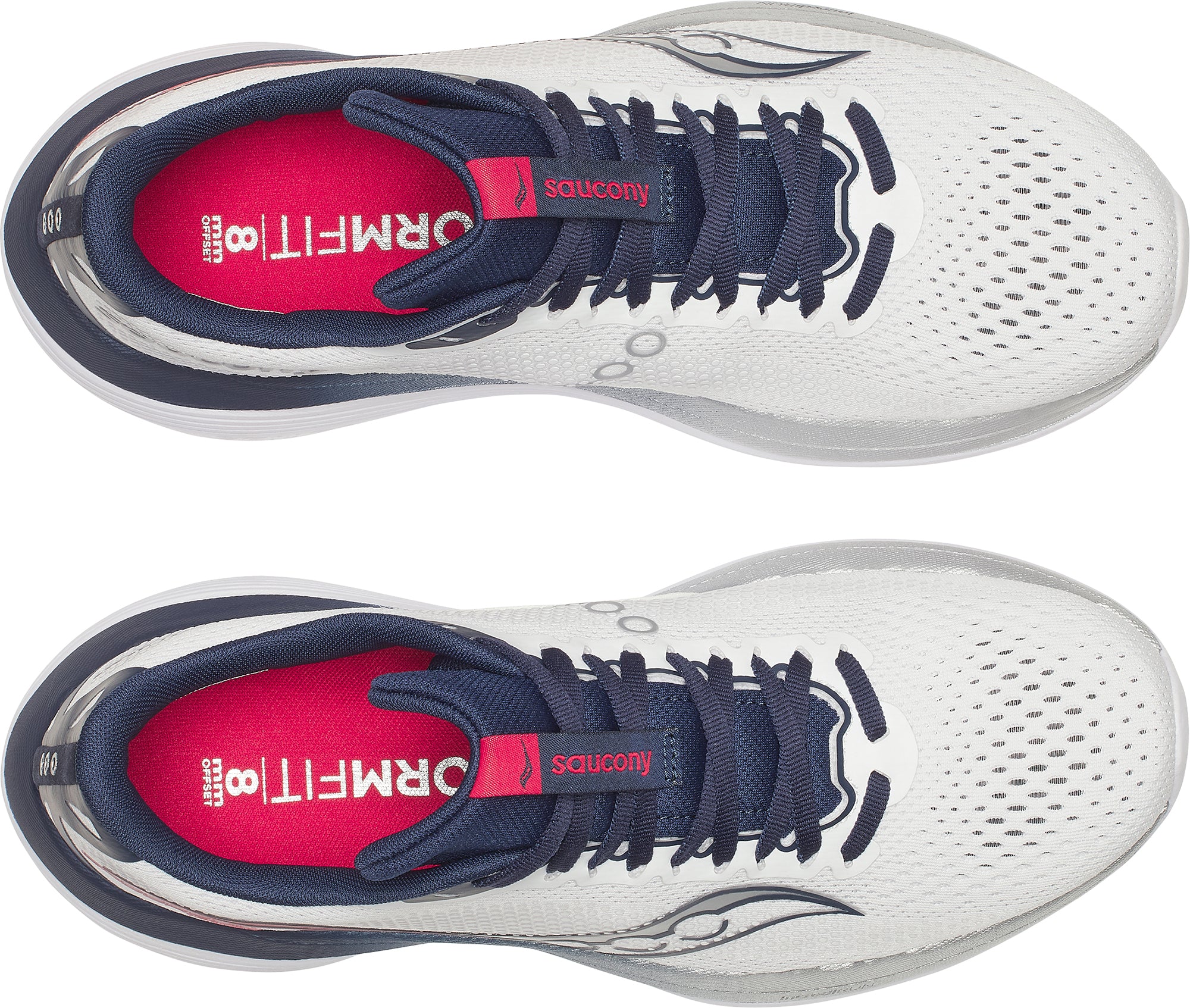Saucony Endorphin Trainer Mens Running Shoes - White - Image 4