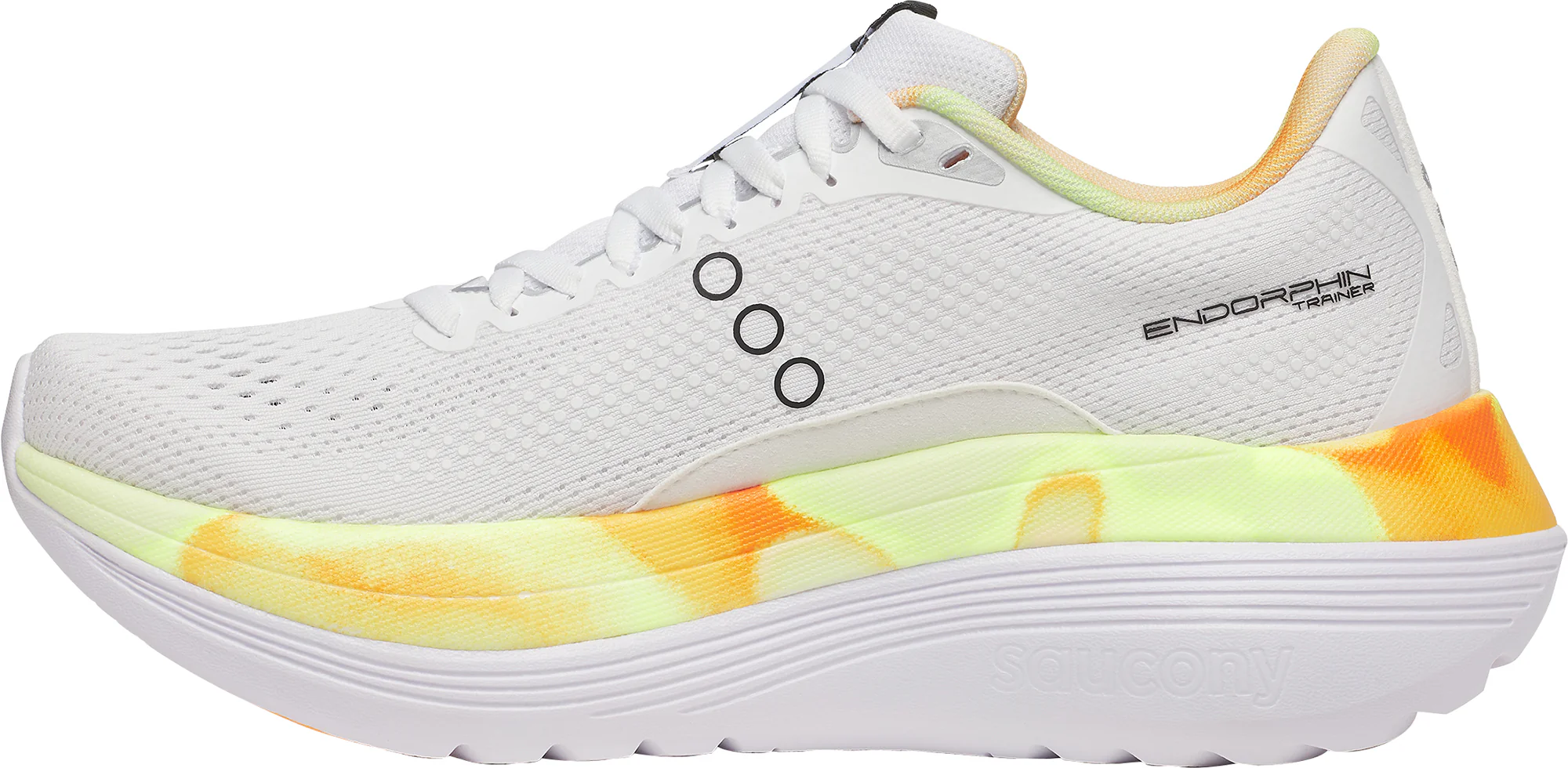 Saucony Endorphin Trainer Womens Running Shoes - White - Image 3