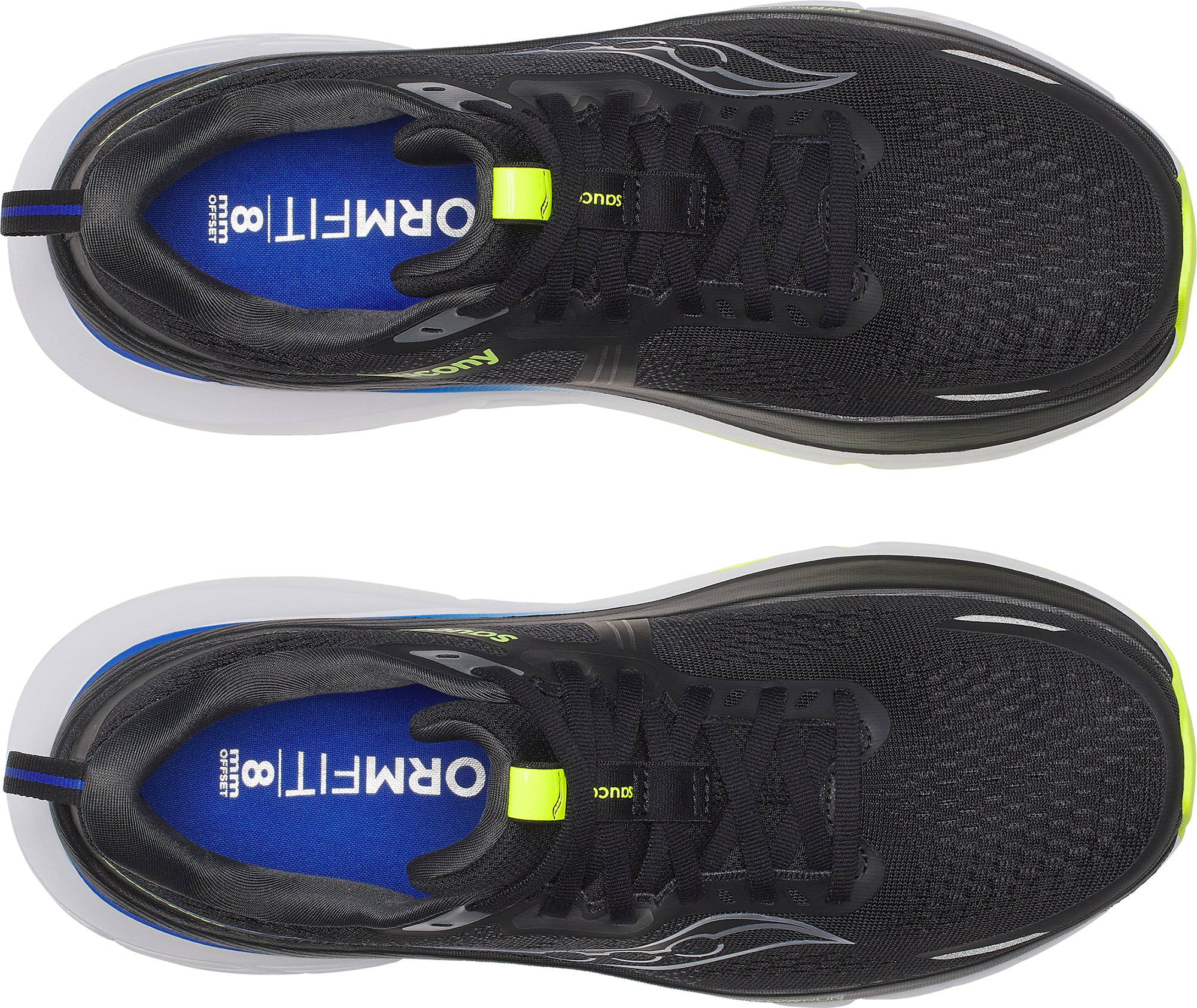 Saucony Guide 18 Mens Running Shoes - Black - Image 4