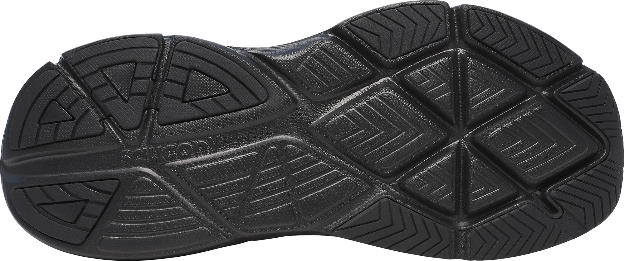 Saucony Guide 18 Mens Running Shoes - Black - Image 2