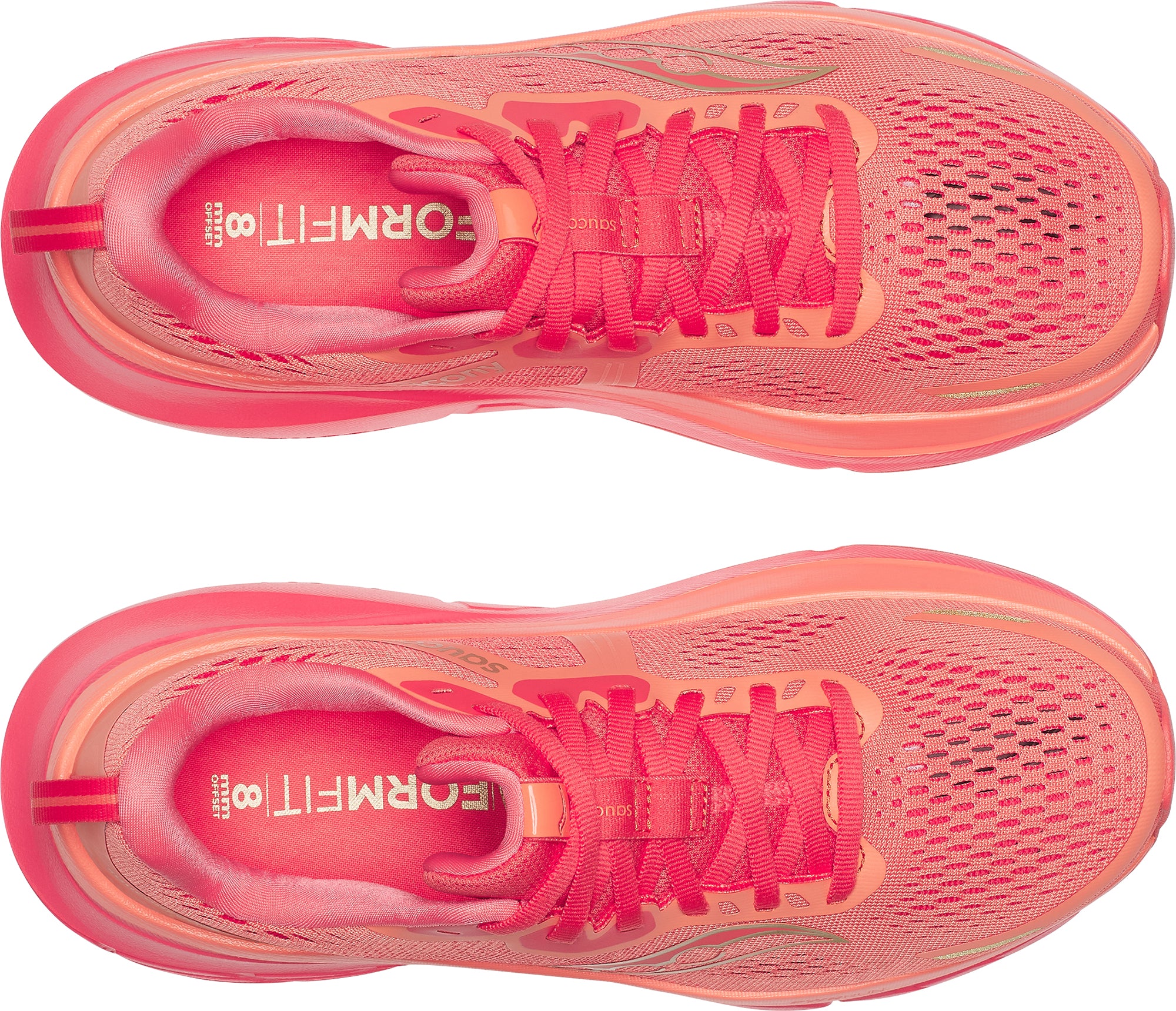 Saucony Guide 18 Womens Running Shoes - Pink - Image 4