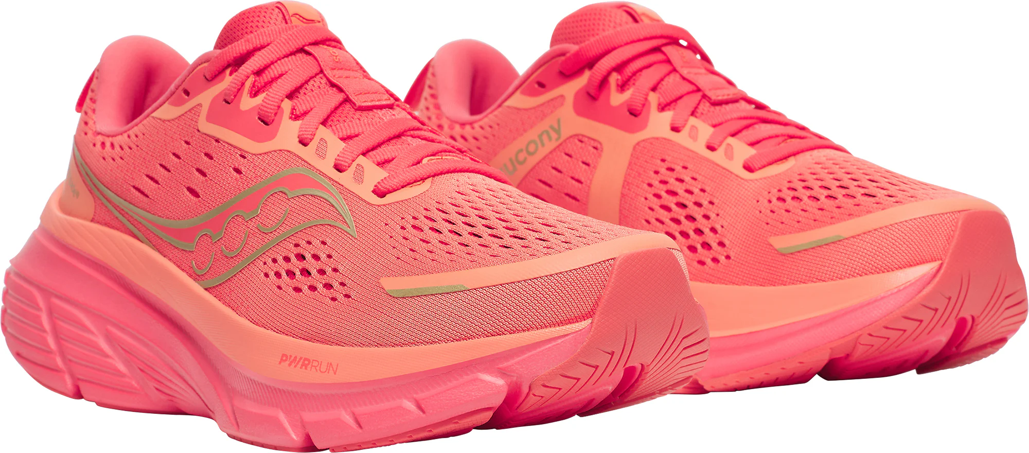 Saucony Guide 18 Womens Running Shoes - Pink - Image 6