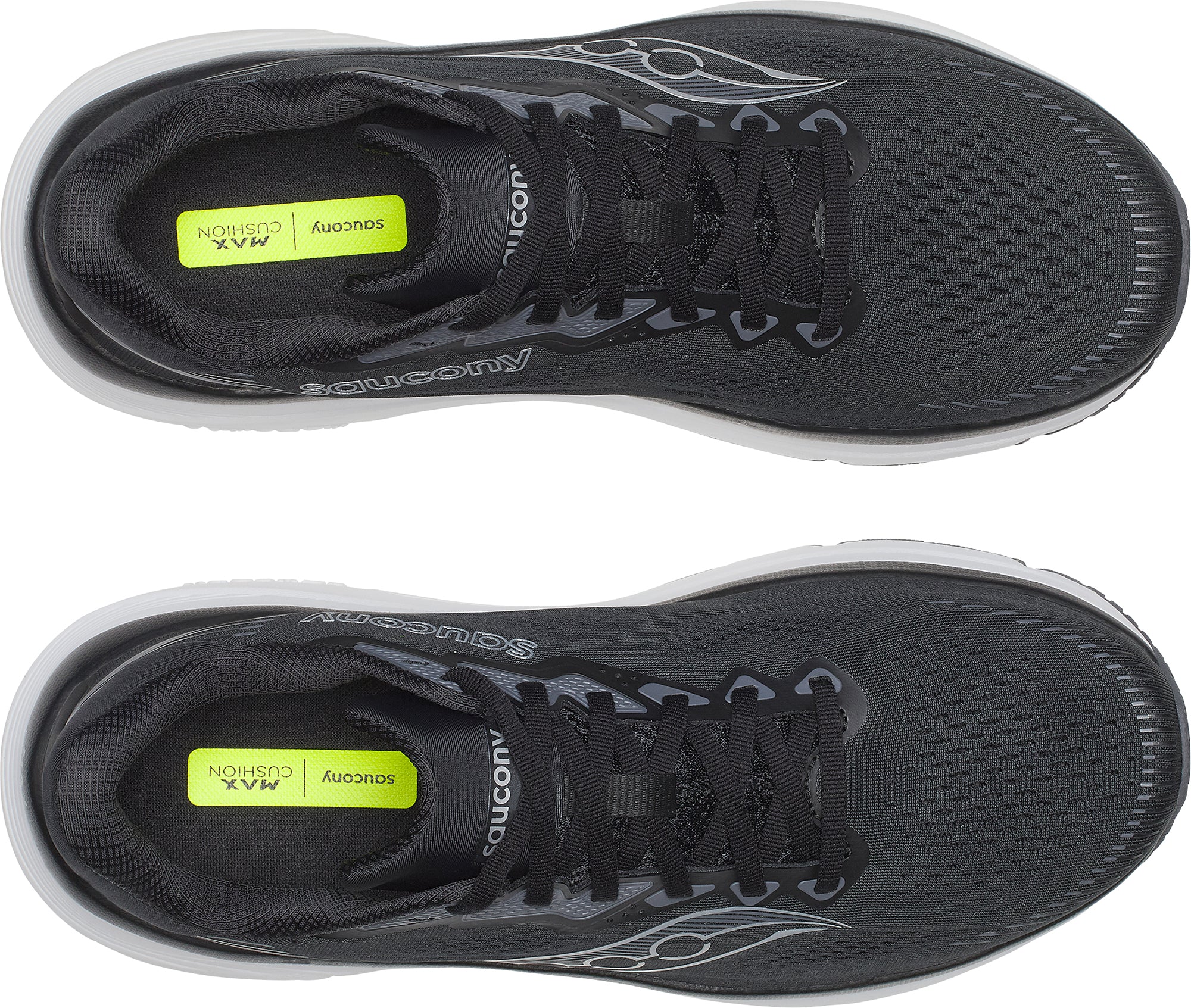 Saucony Guide 19 Mens Running Shoes - Black - Image 4