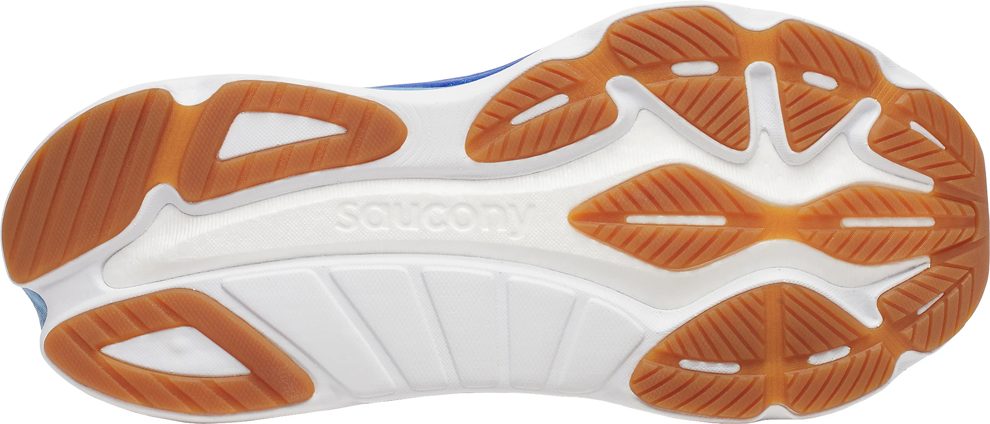 Saucony Hurricane 24 Mens Running Shoes - Blue - Image 2