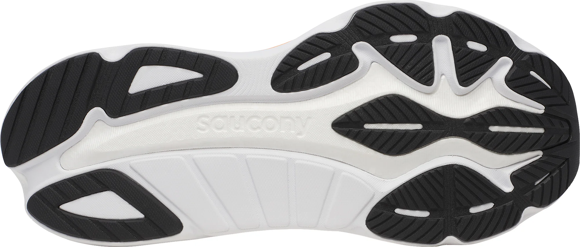 Saucony Hurricane 24 Mens Running Shoes - Orange - Image 2