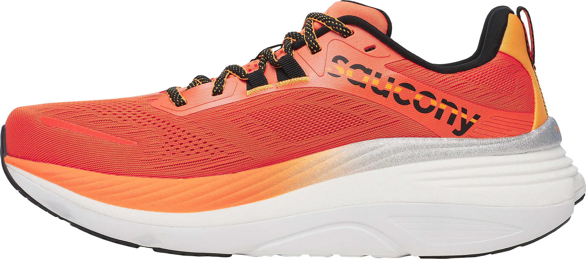 Saucony Hurricane 24 Mens Running Shoes - Orange - Image 3