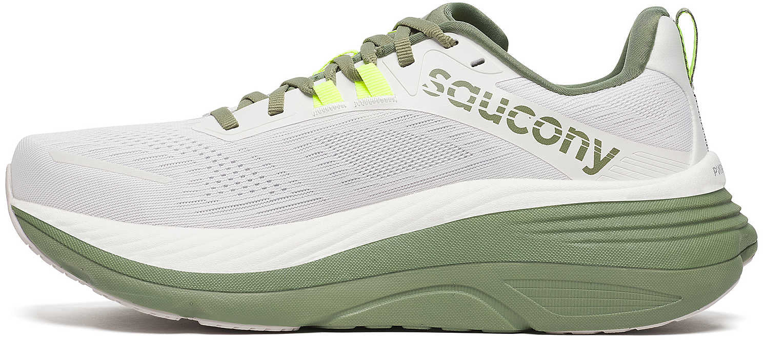 Saucony Hurricane 24 Mens Running Shoes - White - Image 3