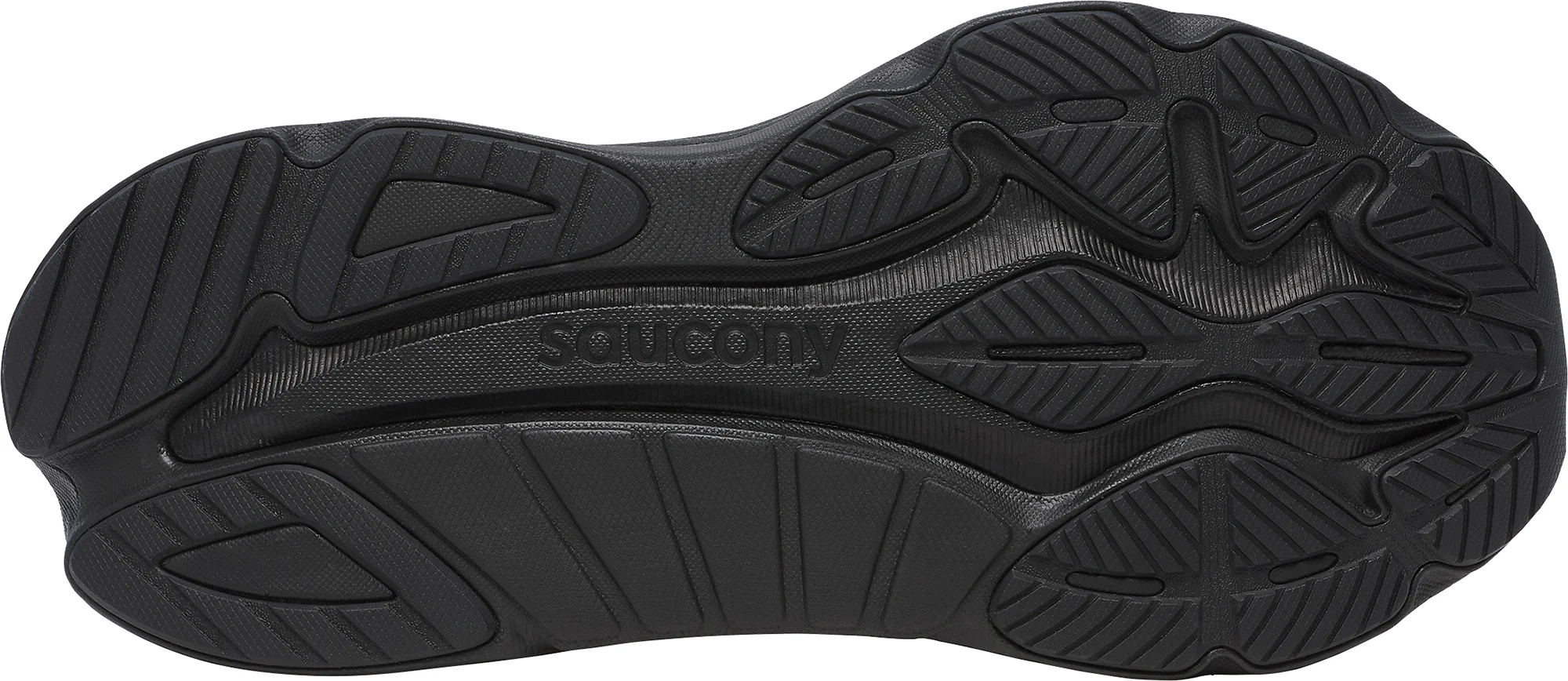 Saucony Hurricane 24 Womens Running Shoes - Black - Image 2