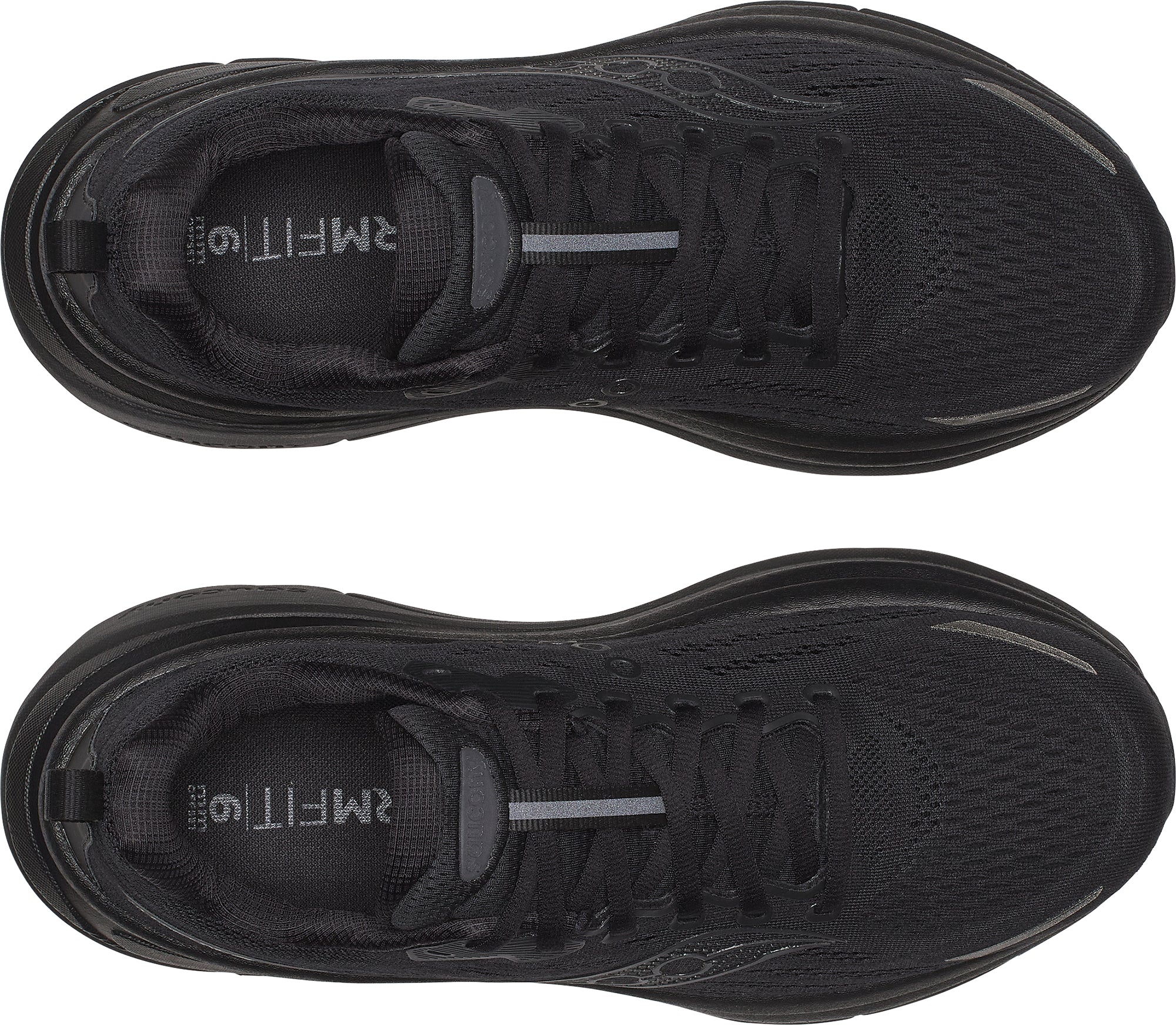 Saucony Hurricane 25 Mens Running Shoes - Black - Image 4