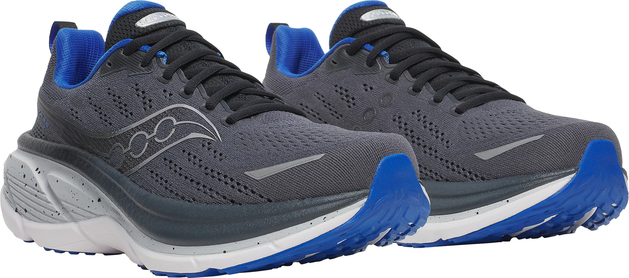 Saucony Hurricane 25 Mens Running Shoes - Grey - Image 6