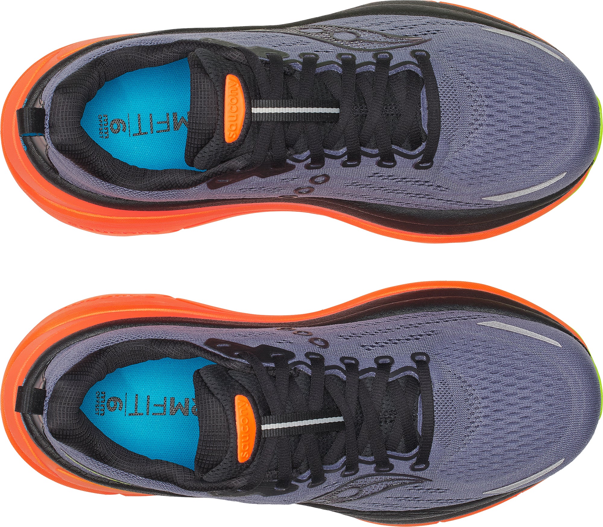 Saucony Hurricane 25 Mens Running Shoes - Grey - Image 4