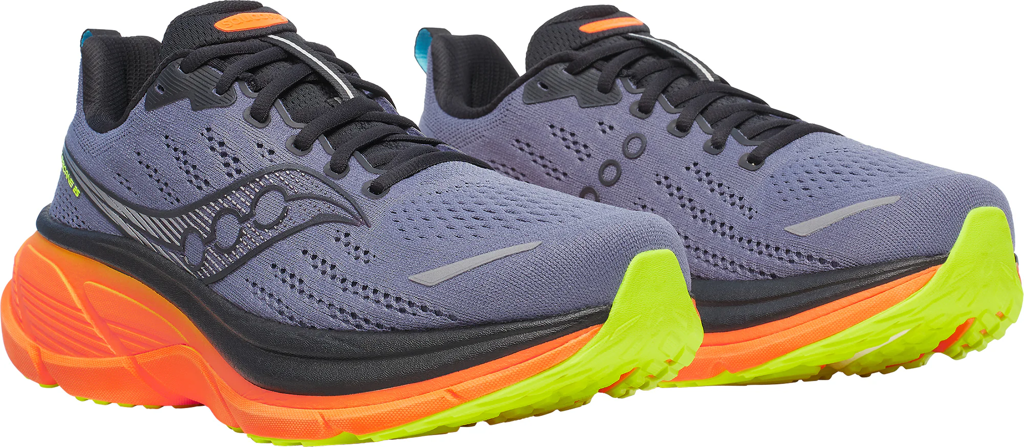 Saucony Hurricane 25 Mens Running Shoes - Grey - Image 6