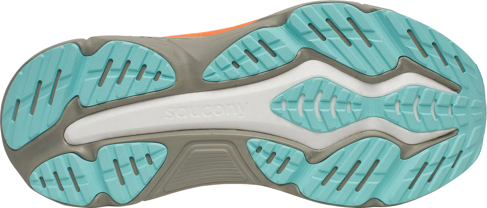 Saucony Hurricane 25 Mens Running Shoes - Yellow - Image 2