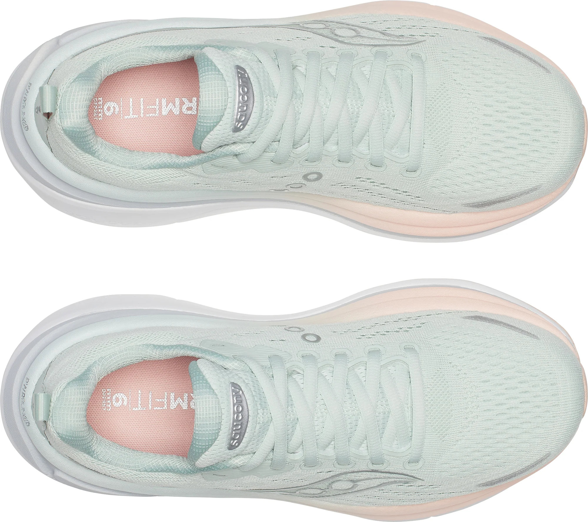 Saucony Hurricane 25 Womens Running Shoes - Green - Image 4