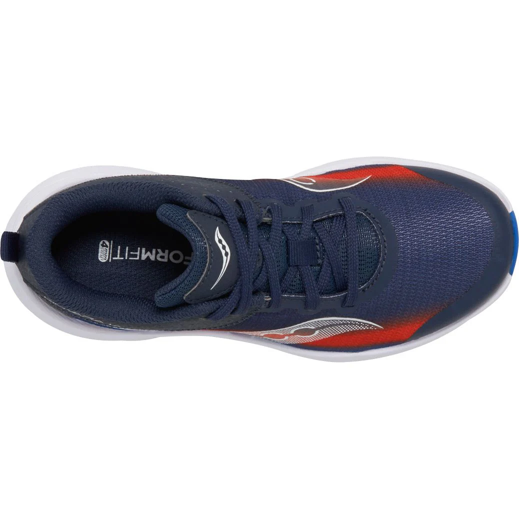 Saucony Kinvara 14 LTT Junior Running Shoes - Navy - Image 3