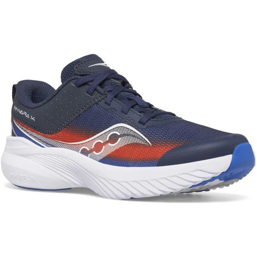 Saucony Kinvara 14 LTT Junior Running Shoes - Navy - Image 5