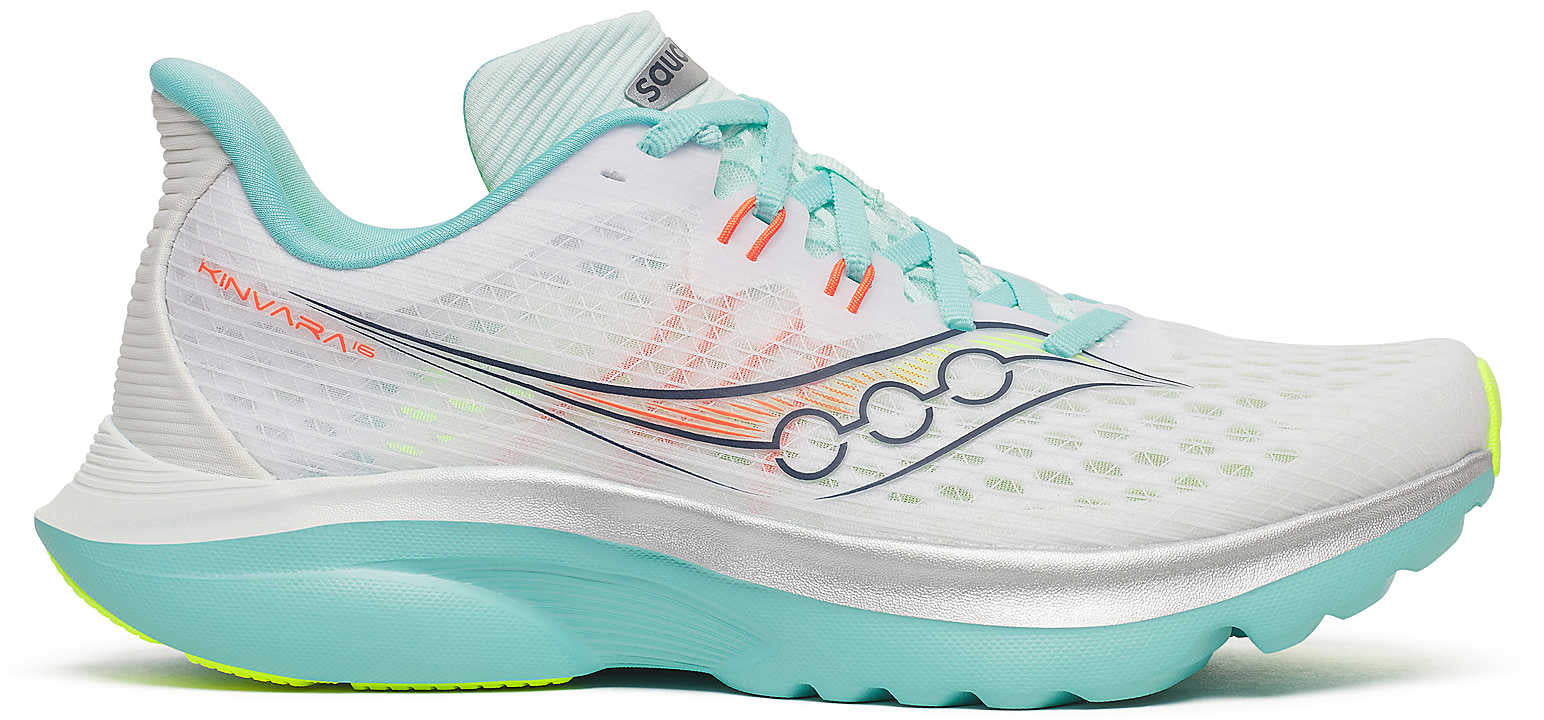 Saucony Kinvara 16 Womens Running Shoes - White