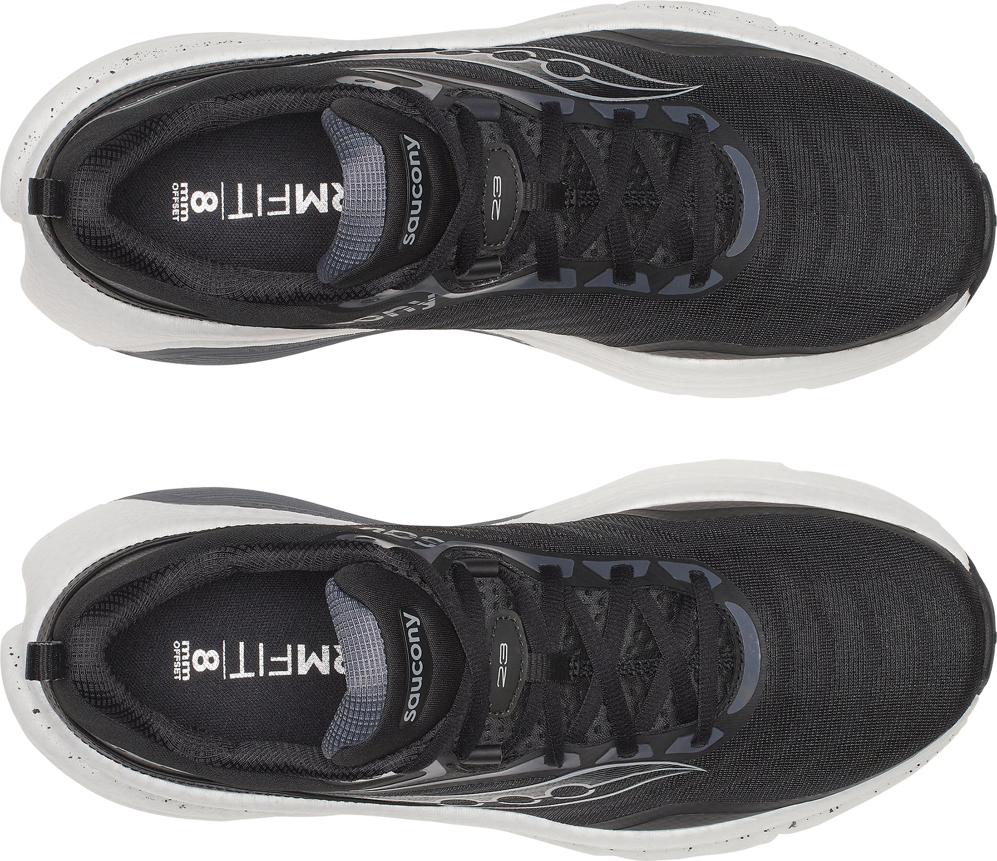 Saucony Omni 23 ST Mens Running Shoes - Black - Image 4