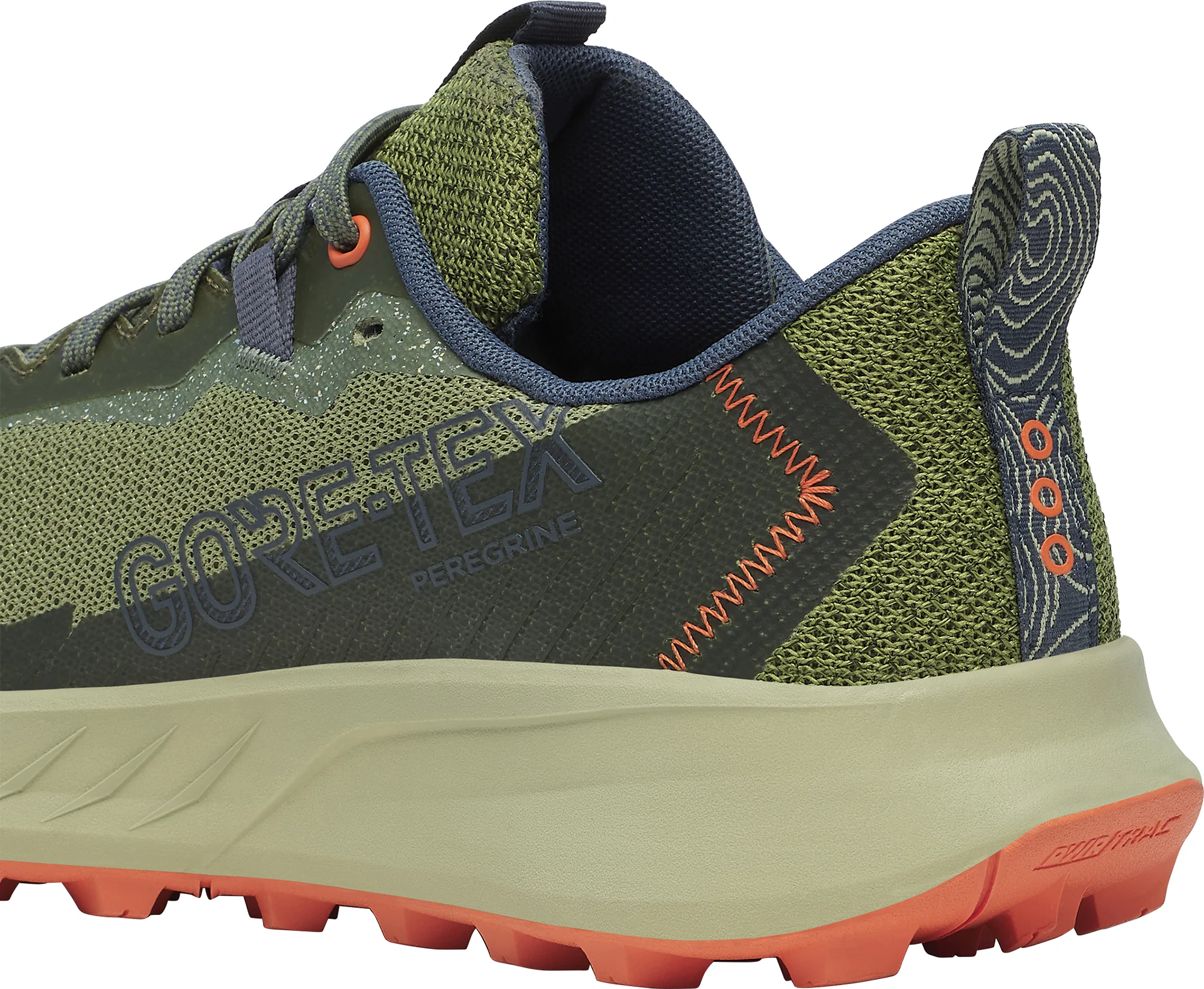 Saucony Peregrine 15 GORE-TEX Womens Trail Running Shoes - Green - Image 7