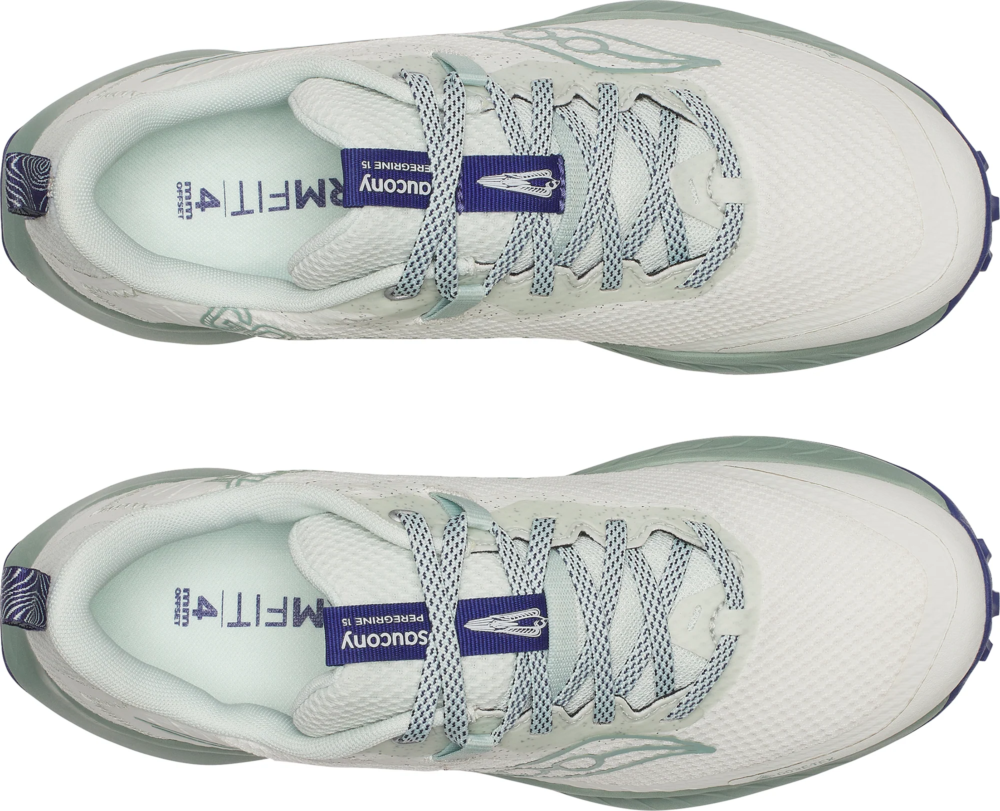Saucony Peregrine 15 GORE-TEX Womens Trail Running Shoes - White - Image 4