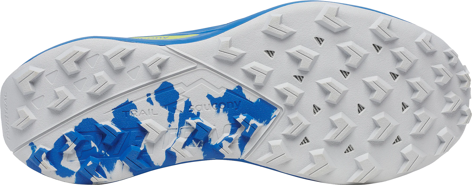 Saucony Peregrine 15 Mens Trail Running Shoes - Blue - Image 2