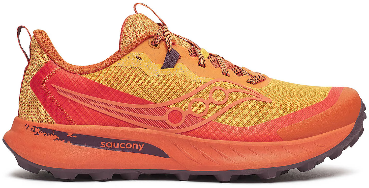 Saucony Peregrine 15 Mens Trail Running Shoes - Orange