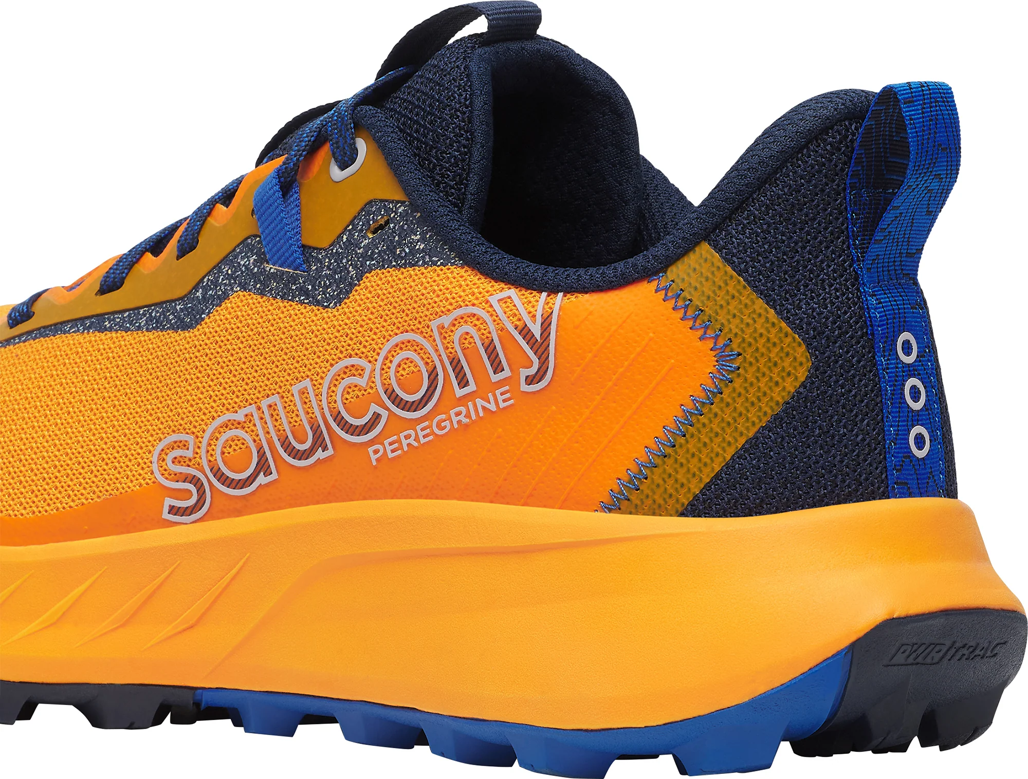 Saucony Peregrine 15 Mens Trail Running Shoes - Orange - Image 7