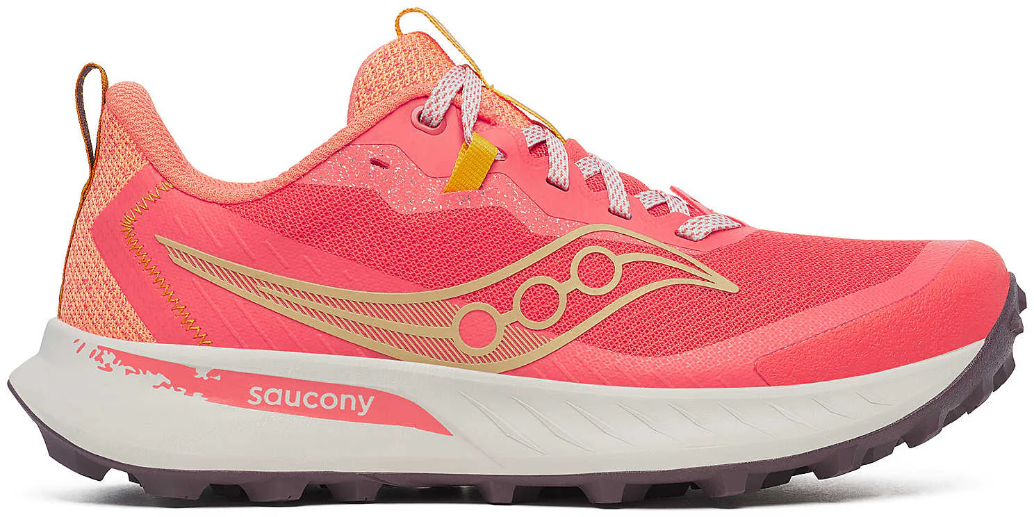Saucony Peregrine 15 Womens Trail Running Shoes - Pink