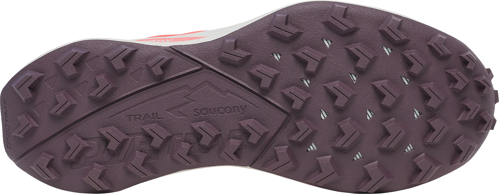 Saucony Peregrine 15 Womens Trail Running Shoes - Pink - Image 2