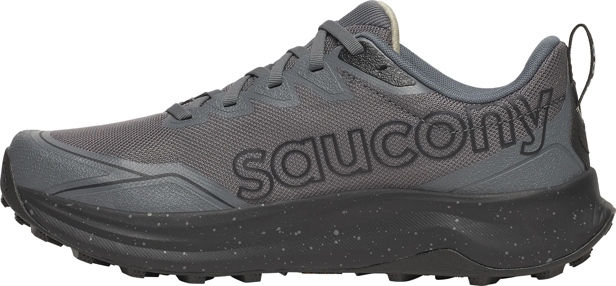 Saucony Peregrine 16 Mens Trail Running Shoes - Grey - Image 3