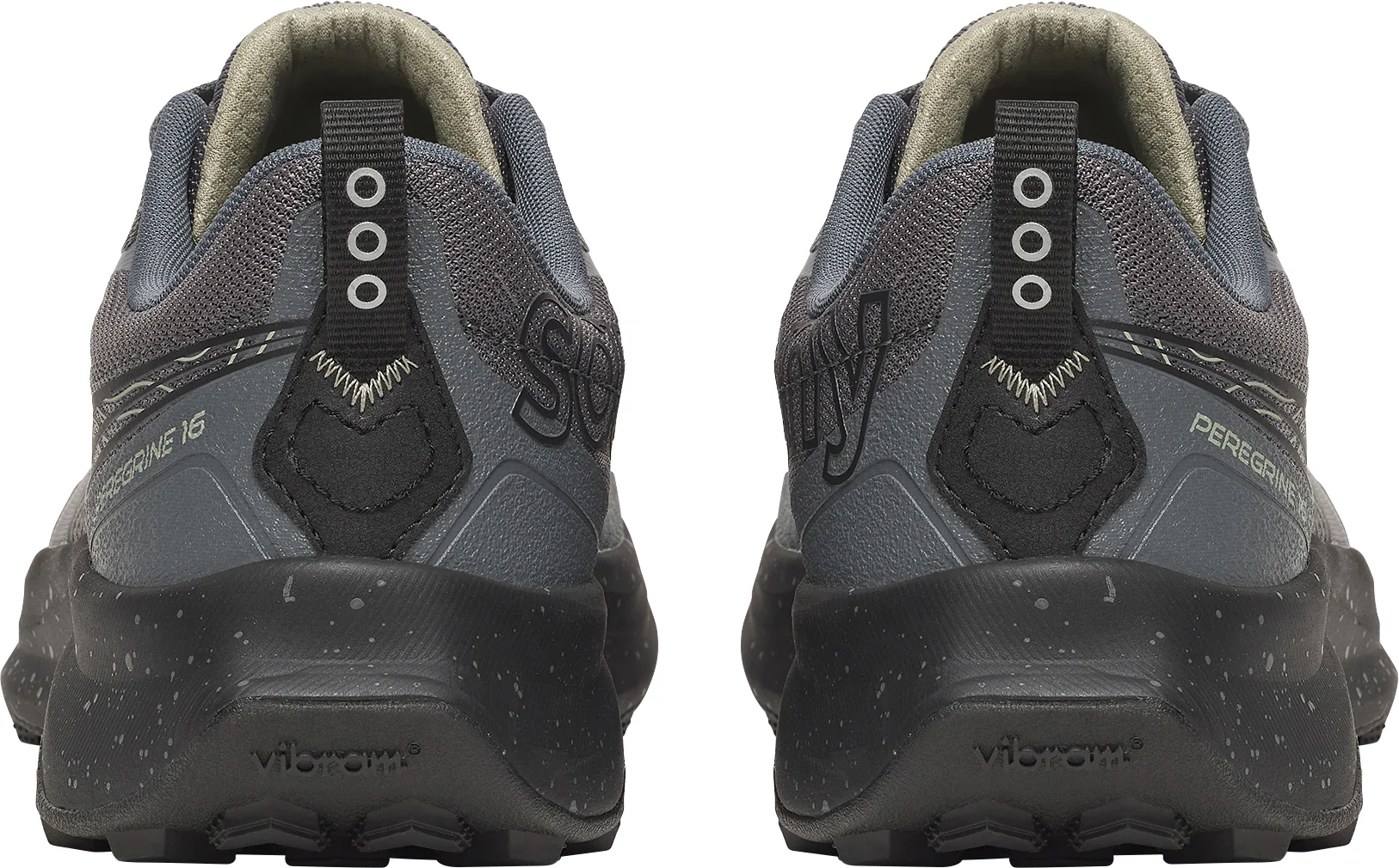 Saucony Peregrine 16 Mens Trail Running Shoes - Grey - Image 5