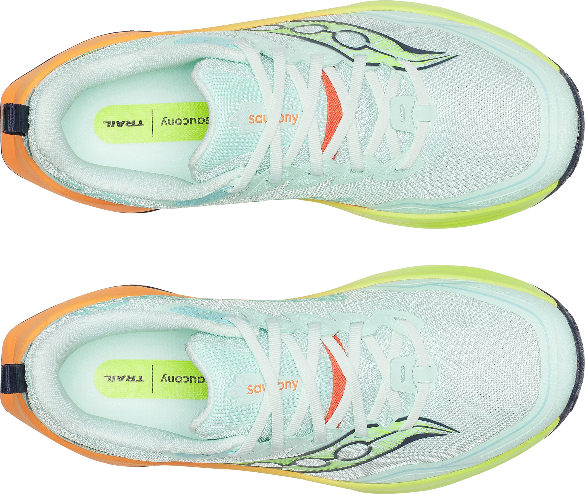 Saucony Peregrine 16 Womens Trail Running Shoes - Blue - Image 4