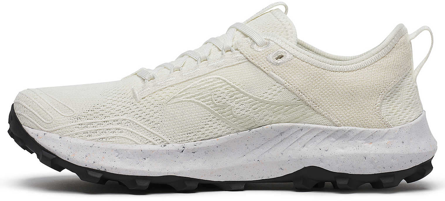 Saucony Peregrine RFG Mens Trail Running Shoes - White - Image 3