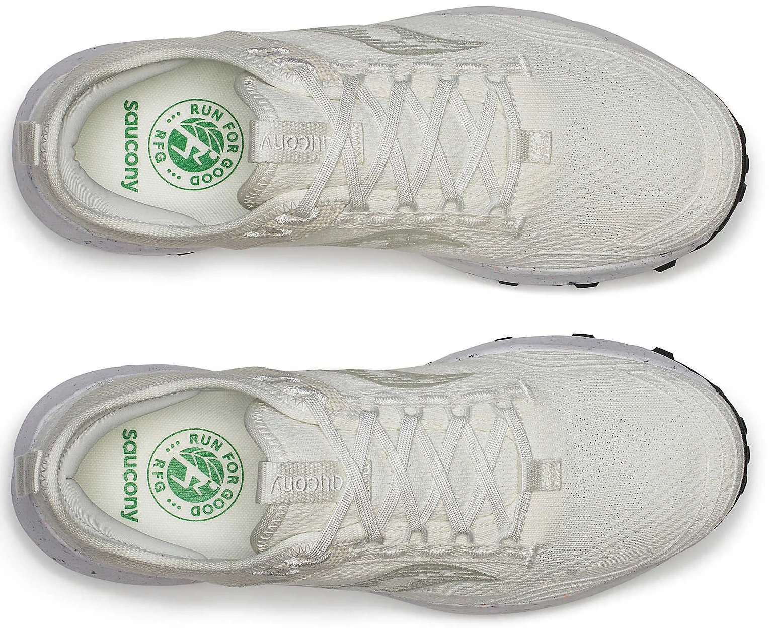 Saucony Peregrine RFG Mens Trail Running Shoes - White - Image 4