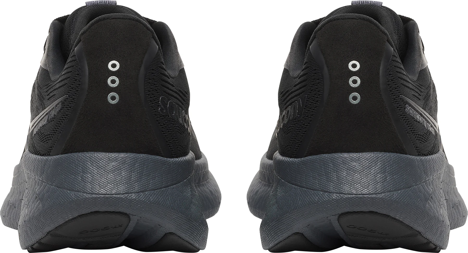 Saucony Ride 18 Mens Running Shoes - Black - Image 5