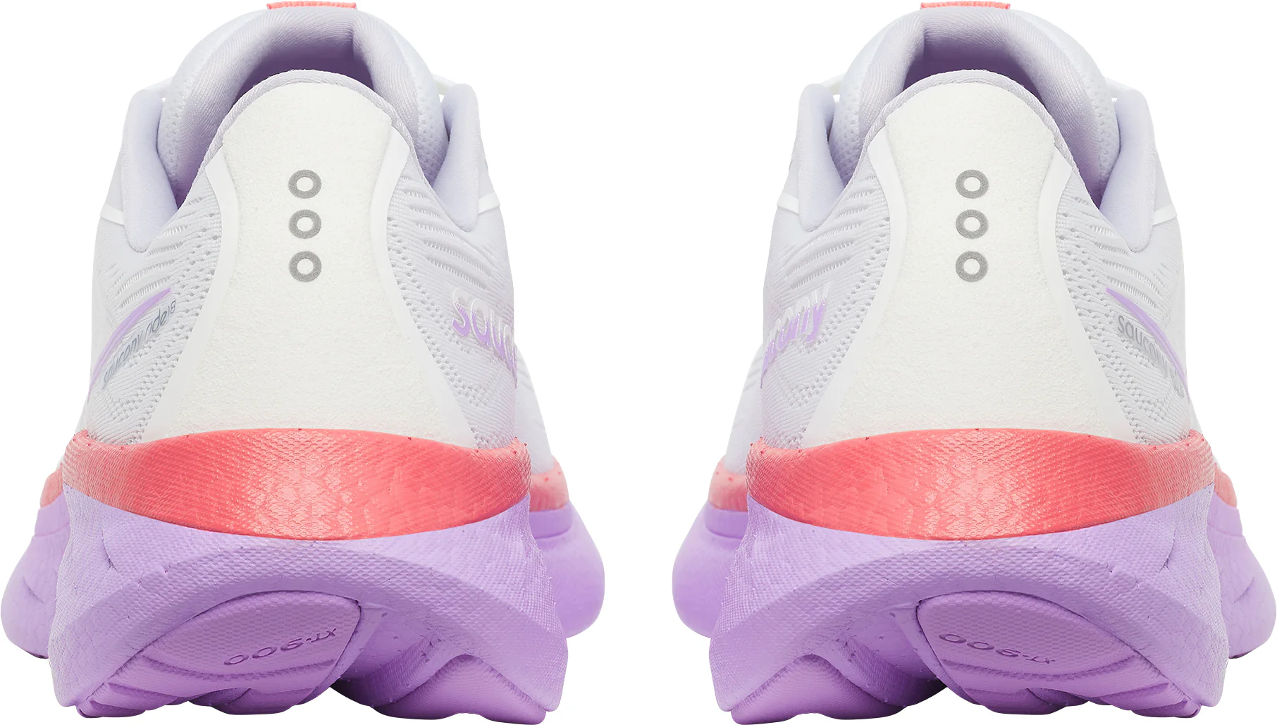 Saucony Ride 18 Womens Running Shoes - White - Image 5